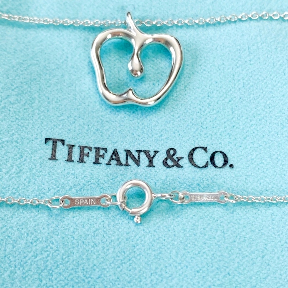 Tiffany & Co Elsa Peretti Apple Pendant Ne…